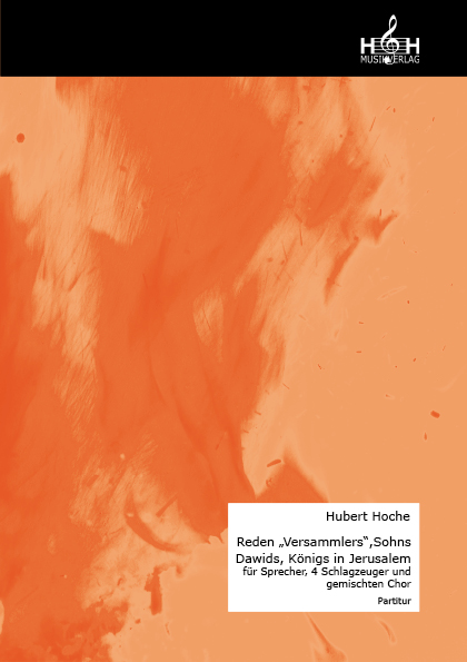 Reden 'Versammlers", Sohns Dawids, ... - hier klicken