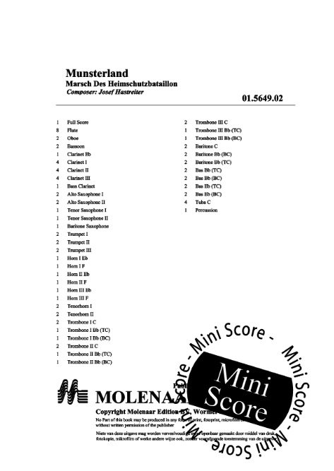 Mnsterland (Marsch des Heimschutzbataillon 731) - hier klicken