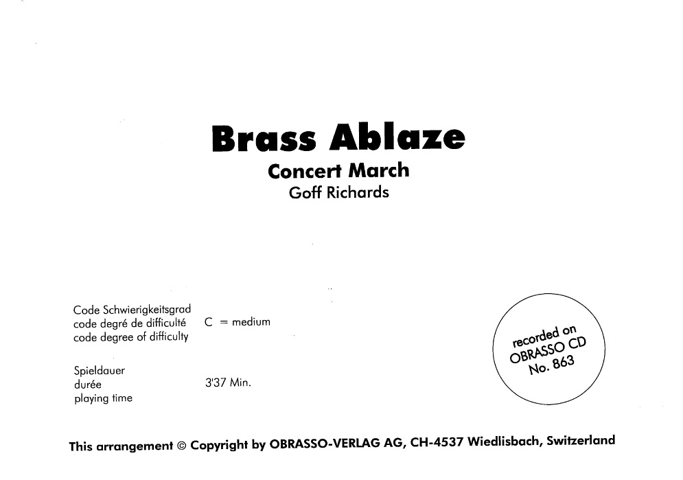 Brass Ablaze - hier klicken