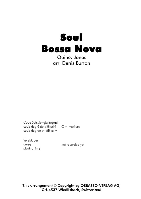 Soul Bossa Nova - hier klicken