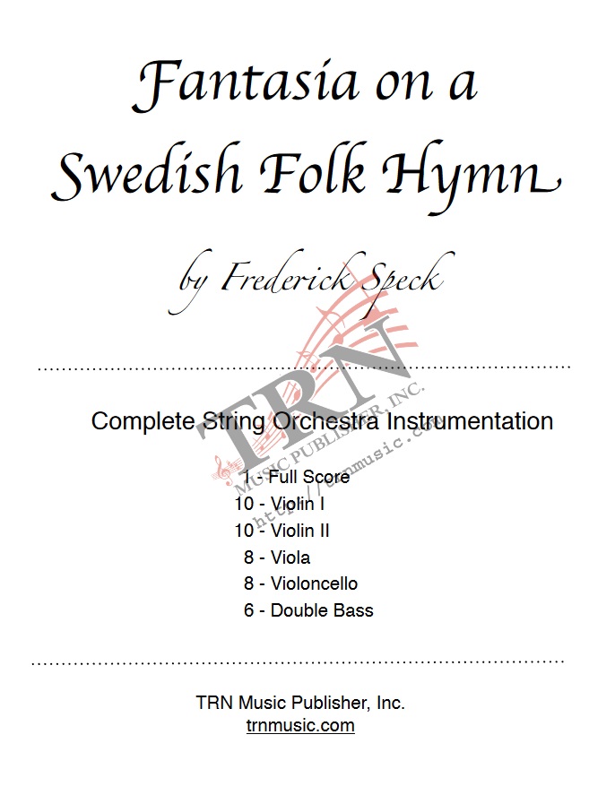 Fantasia on a Swedish Folk Hymn - hier klicken