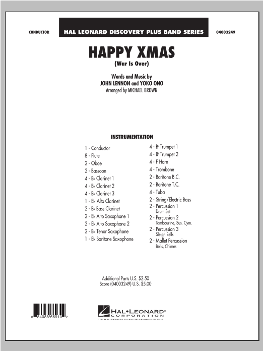 Happy Xmas (War Is Over) - hier klicken