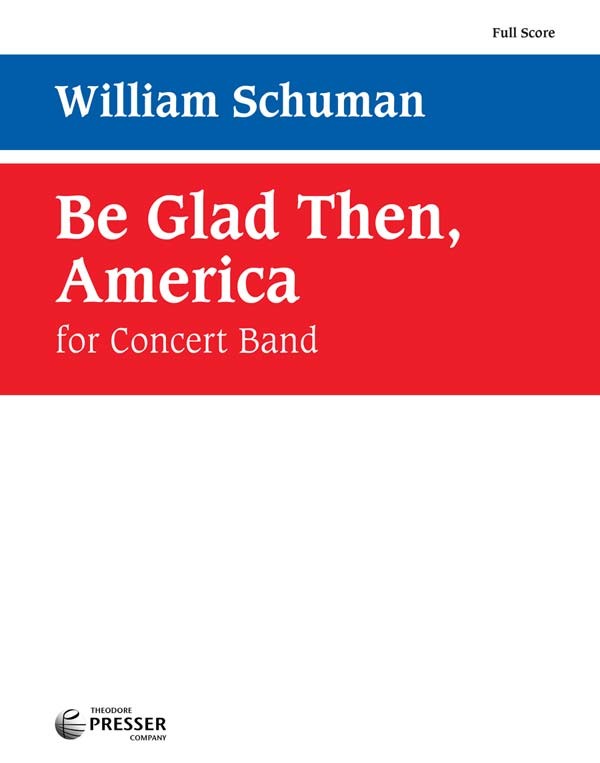 Be Glad Then, America (from: 1. Movement Of New England Triptych.) - hier klicken