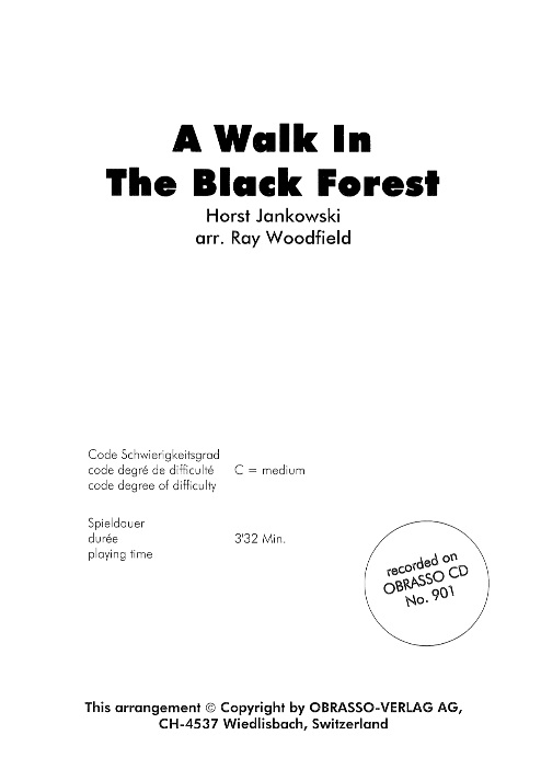 A Walk in the Black Forest - hier klicken