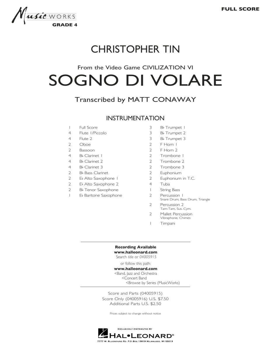 Sogno di Volare (from Civilization 5) - hier klicken