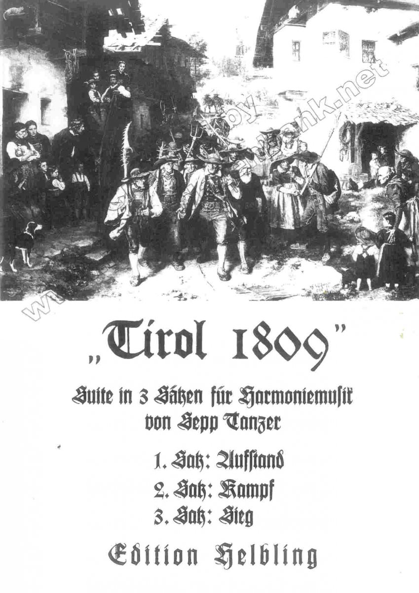 Tirol 1809 (Des-Dur) - klicken für größeres Bild