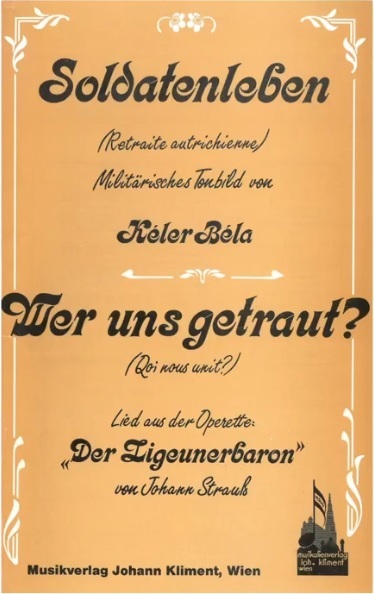 Wer uns getraut (Qui nous unit aus 'Der Zigeunerbaron') - hier klicken Wer uns getraut (Qui nous unit aus 'Der Zigeunerbaron') - hier klicken