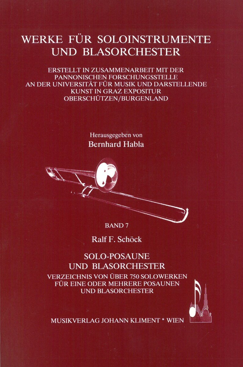 Werke für Soloinstrumente und Blasorchester #7: Solo Posaune und Blasorchester - klicken für größeres Bild